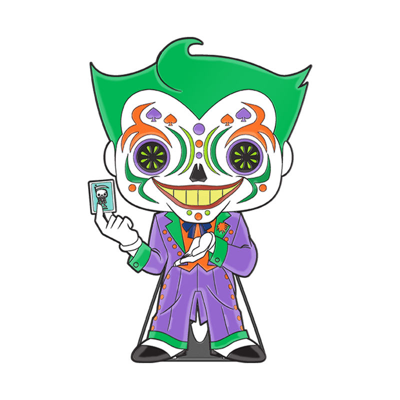 Pop! Pin The Joker (Dia De Los DC) (Glow), , hi-res view 2